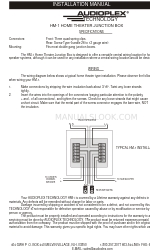 Audioplex HM-1 Instrukcja instalacji