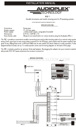 Audioplex IRZ-1 Instrukcja instalacji