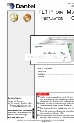 Dantel PointMaster TL1 Installatiehandleiding