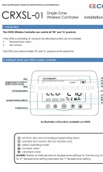 Consort CRXSL-01 Manual de instalação e do utilizador