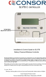 Consort SLVTB Manuel d'installation et de contrôle