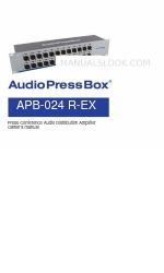 AudioPressBox APB-024 R-EX Manuel du propriétaire