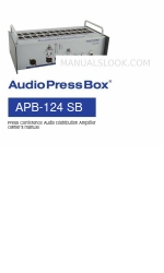 AudioPressBox APB-124 SB Kullanıcı El Kitabı