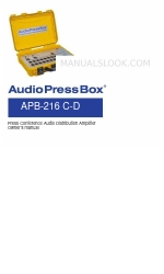 AudioPressBox APB-216 C-D Manuel du propriétaire