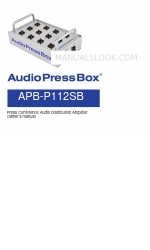 AudioPressBox APB-P112SB Manuel du propriétaire