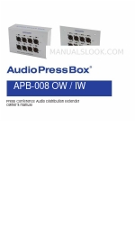 AudioPressBox APB-008 IW Instrukcja obsługi