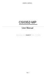 Conspec Controls CS0352-MP Manual del usuario