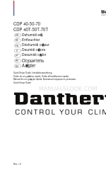 Dantherm CDP 50 빠른 설정 매뉴얼