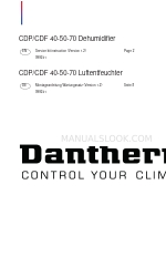 Dantherm CDP 50 서비스 키트 지침