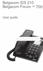 BELGACOM IDS 210 Manual del usuario