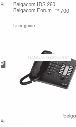 BELGACOM IDS 260 Manual do utilizador