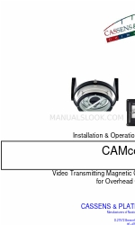 CASSENS & PLATH CAMcourse Installatie- en bedieningshandleiding