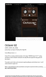 Audiority Octaver 82 Handbuch