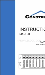 Construct Pro CON9005 Manuale di istruzioni