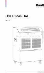 Dantherm ACT-7 EU Manuale d'uso