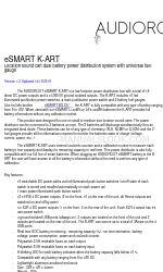 Audioroot eSMART K-ART 빠른 시작 매뉴얼