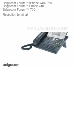 BELGACOM Forum IPhone 740 Manual