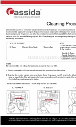 Cassida 6600 Procedimento de limpeza