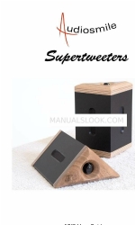 Audiosmile Supertweeter MK3 Посібник користувача