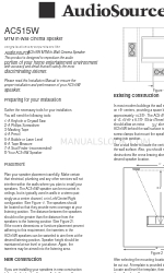 AudioSource AC515W インストレーション・マニュアル
