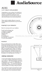 AudioSource AC5C 설치 매뉴얼