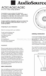 AudioSource AC6C Manuel d'installation