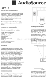 AudioSource AE515 Посібник з монтажу