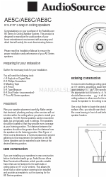 AudioSource AE5C Installationshandbuch