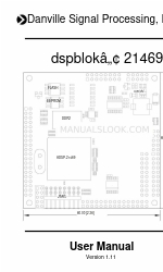 Danville Signal Processing dspblok 21469 Kullanıcı Kılavuzu