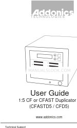 Addonics Technologies CFACFD5 Gebruikershandleiding