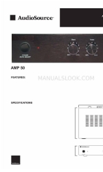 AudioSource AMP 50 Manual do Proprietário