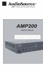 AudioSource AMP300 Manuel du propriétaire