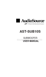 AudioSource AST-SUB10S ユーザーマニュアル