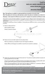 Danze D497440 Інструкція з монтажу