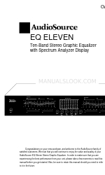 AudioSource EQ ELEVEN Owner's Manual