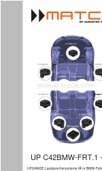 Audiotec Fischer Match UP C42BMW-FRT.2 Руководство