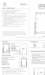 DAPAI MIRROR DP330-12 Bedieningshandleiding