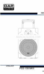 DAPAudio D2608 Manual