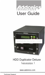 Addonics Technologies HDUS325DX Kullanıcı Kılavuzu