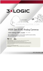 3xLogic VISIX Gen III Series Ручне меню