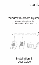 Contacta STS-K035-B インストレーション＆ユーザーマニュアル