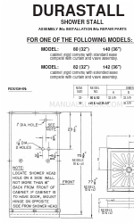 Durastall 80 Montage, installatie, reparatieonderdelen