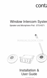 Contacta STS-K071 Manual de instalación y uso