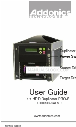 Addonics Technologies HDUSI325AES Manuale d'uso