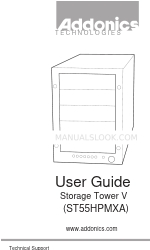 Addonics Technologies RT55SNHX Gebruikershandleiding