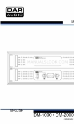 DAPAudio DM-1000 Benutzerhandbuch