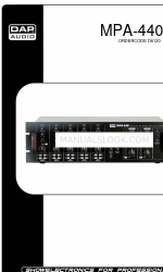 DAPAudio MPA-440 Produkthandbuch