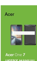 Acer One 7 User Manual