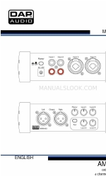 DAPAudio AMM-401 Handbuch