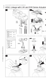 Belimo UGVL Series Визуальная инструкция по быстрому монтажу